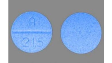 What Does The Blue Round A 215 Pill Contain