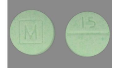 What Green Pill Has An M On One Side And 15 On The Other