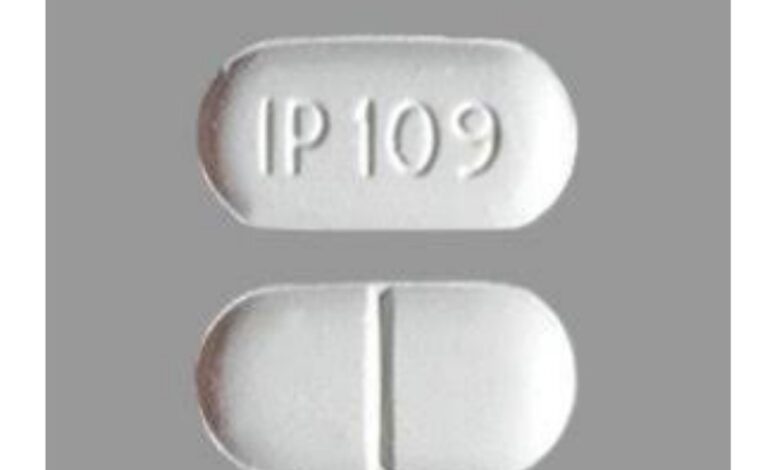 What Is A White Pill With IP 109 On It