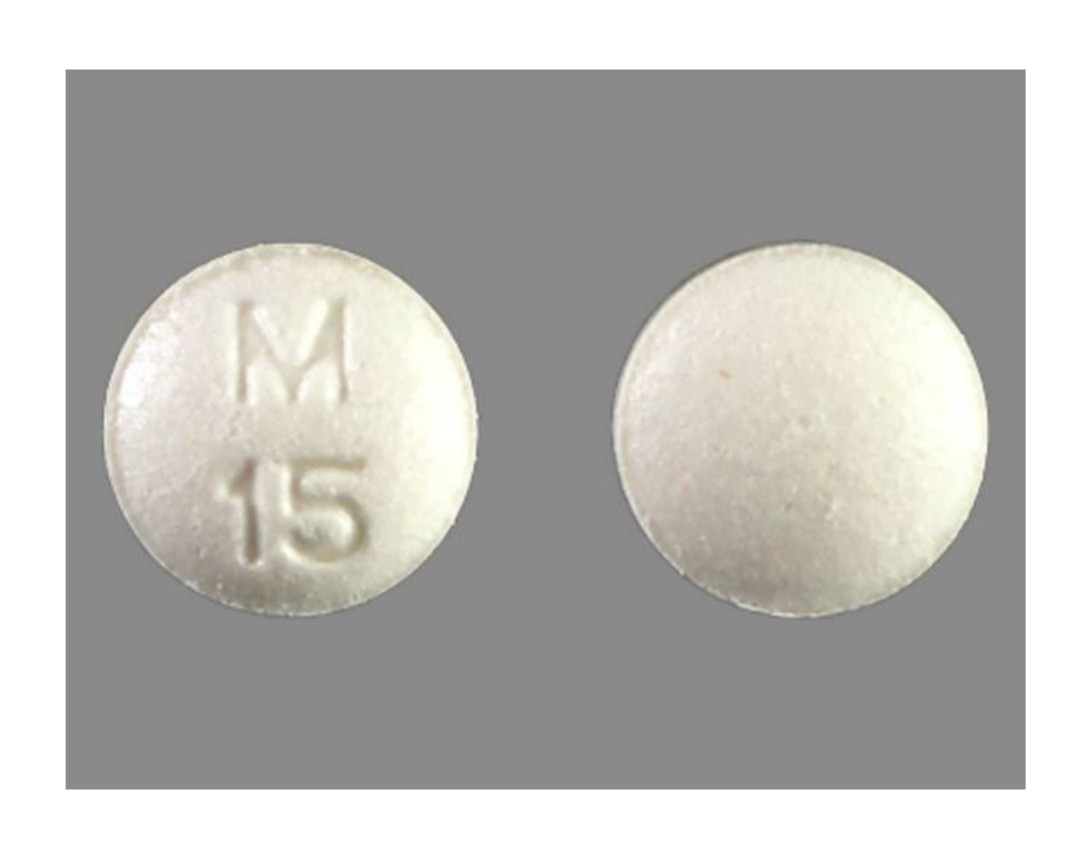 What Kind Of Pill is White with M 15 On One Side