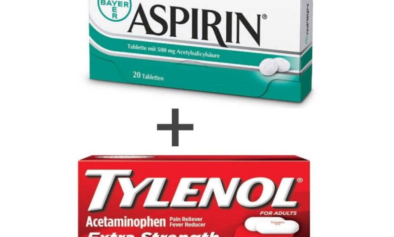 Can You Take Aspirin And Tylenol Together? - Meds Safety