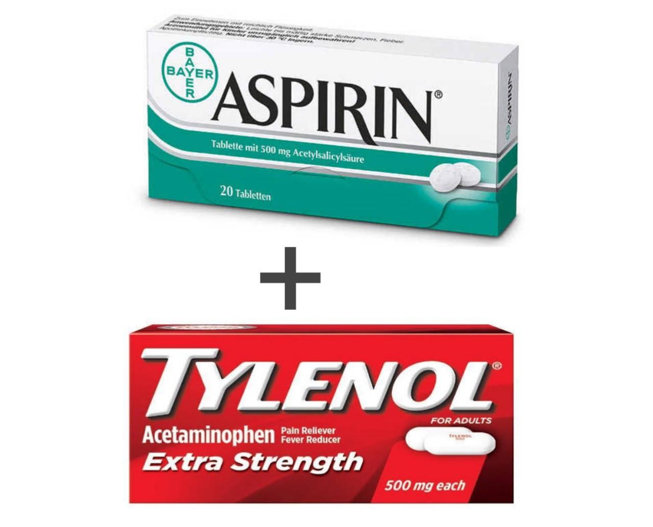 Can You Take Aspirin And Tylenol Together? Meds Safety