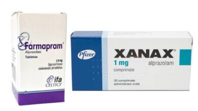 Farmapram Vs Xanax