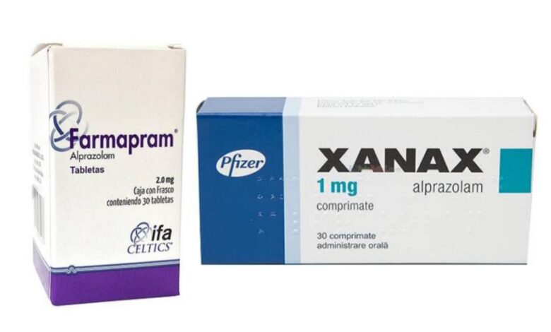 Farmapram Vs Xanax