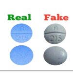 How To Spot A 215 Blue Pill Fake Vs Real