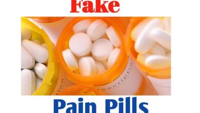 How to Spot Fake Pain Pills