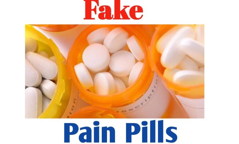 How to Spot Fake Pain Pills