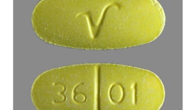What Are V 36 01 Yellow Pills