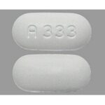 What Does The A 333 White Oblong Pill Contain