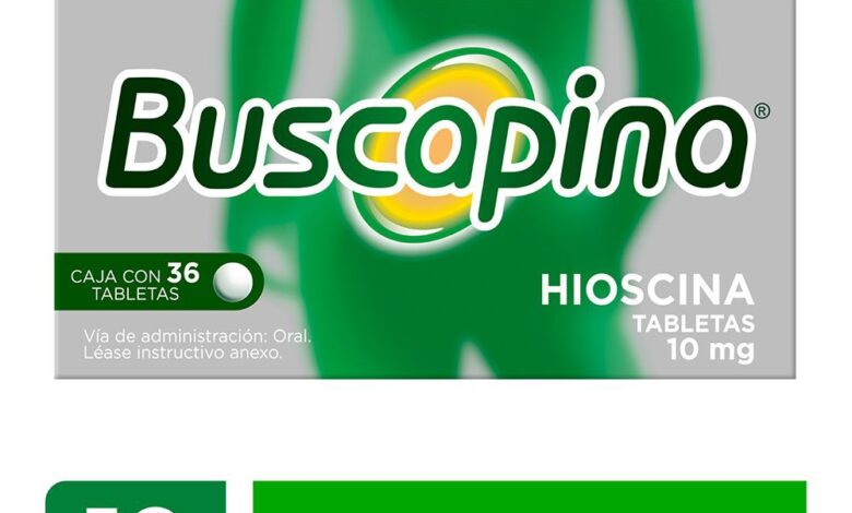 What is Buscapina Hioscina