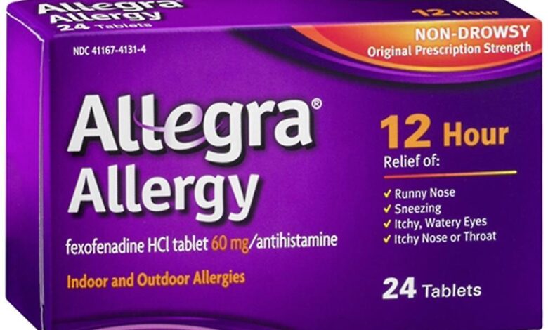 What is the Active Ingredient in Allegra