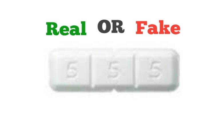 Fake 555 Pill