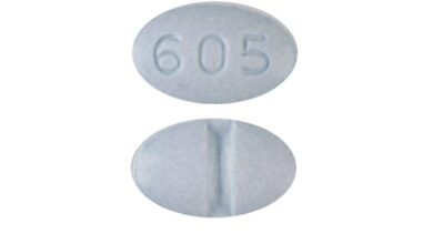 Blue 605 Pill