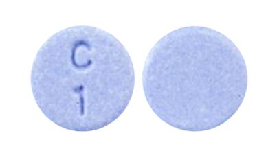 Blue C1 Pill