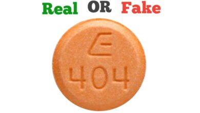 Fake E 404 Pill