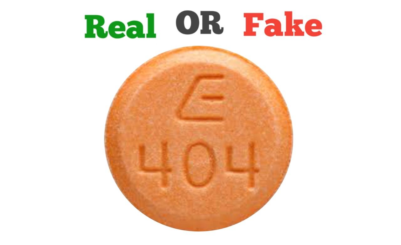 Fake E 404 Pill