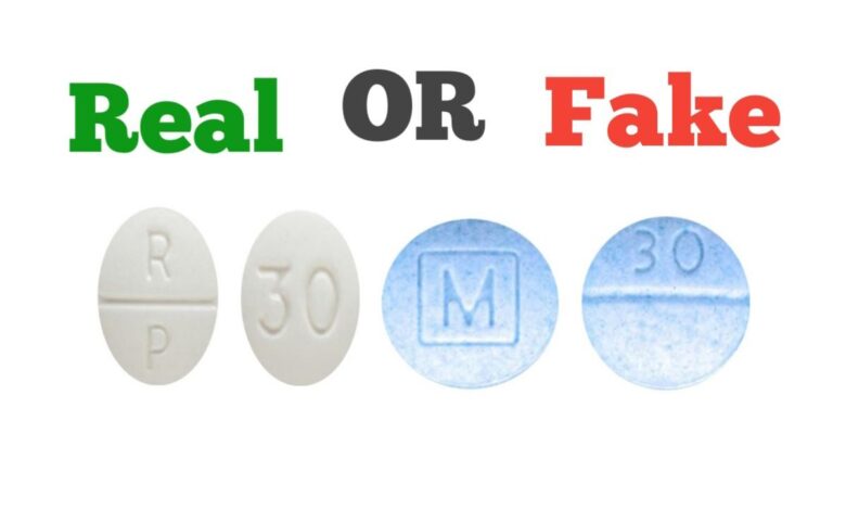 How to Spot Fake PERC 30 Pills