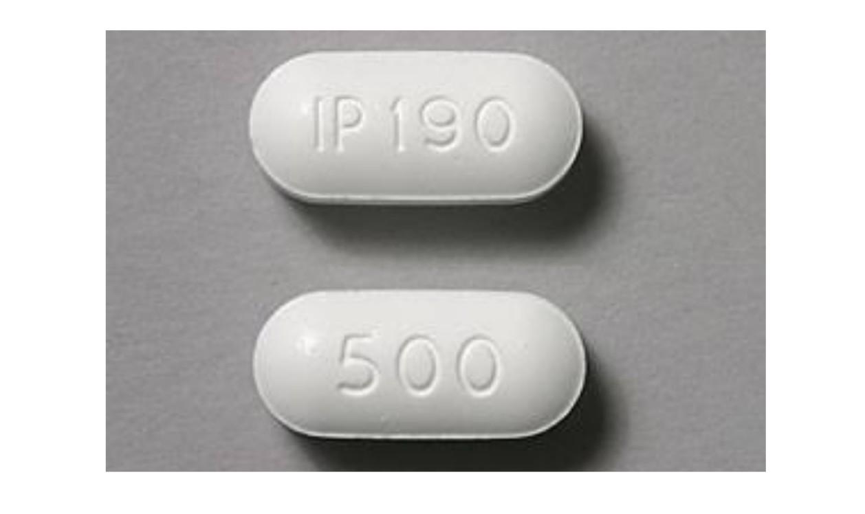 IP 190 500 Pill Uses, Dosage, Side Effects, Interactions Meds Safety