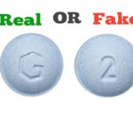Fake Blue G 2 Xanax Pill