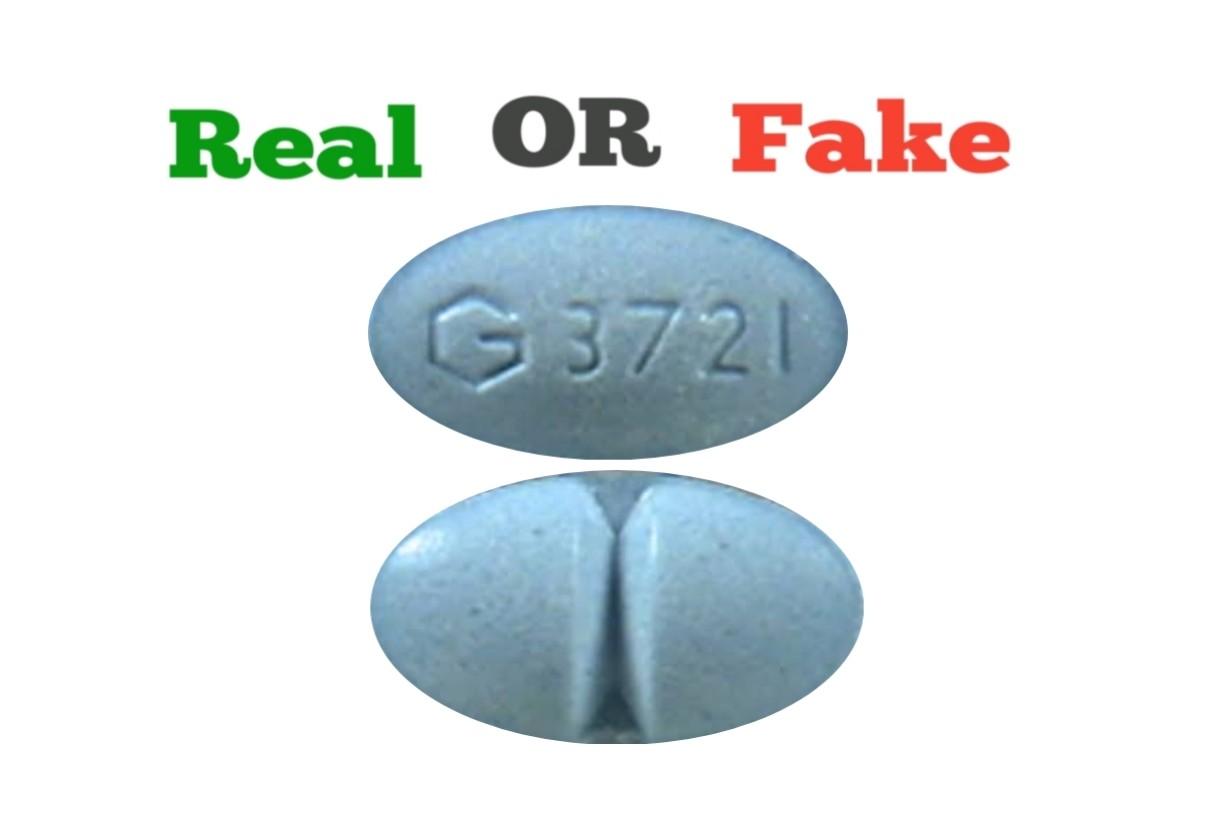 How to Identify a Fake Blue G 3721 Xanax Pill - Meds Safety