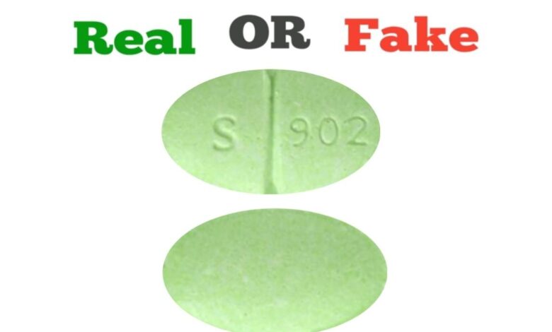 Fake Green S 90 2 Xanax Pill