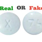 Fake X 74 Xanax Pill
