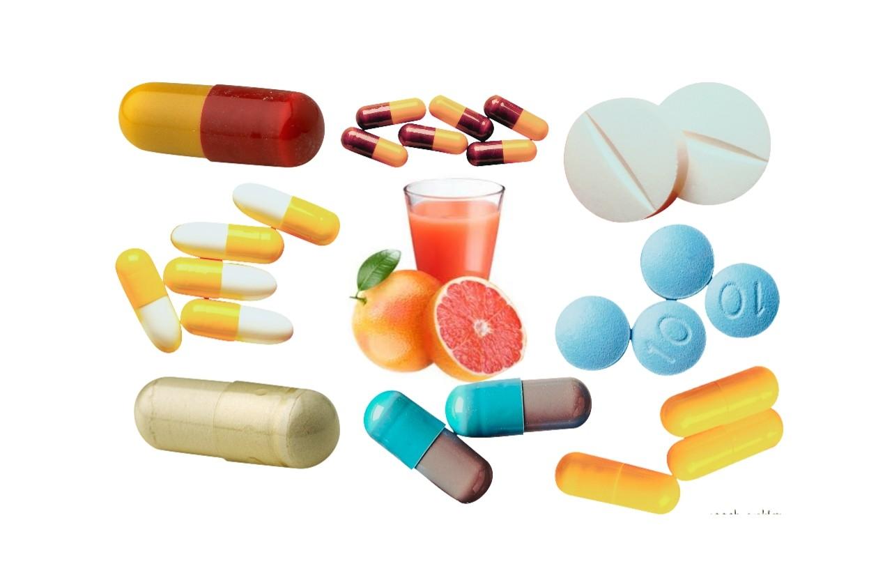 List of Drugs that Can Interact With Grapefruit Juice