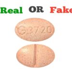 Fake Orange G 3720 Xanax Pill