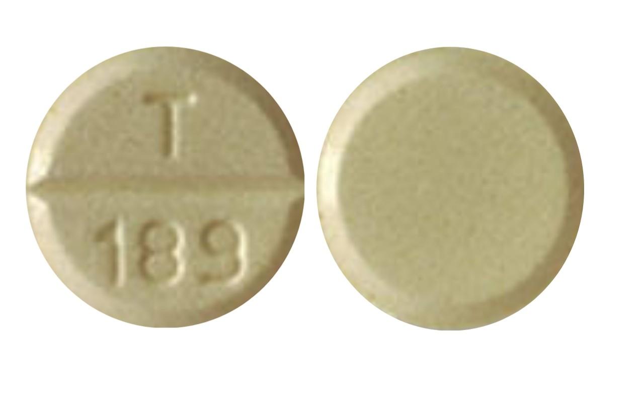 T 189 yellow Pill