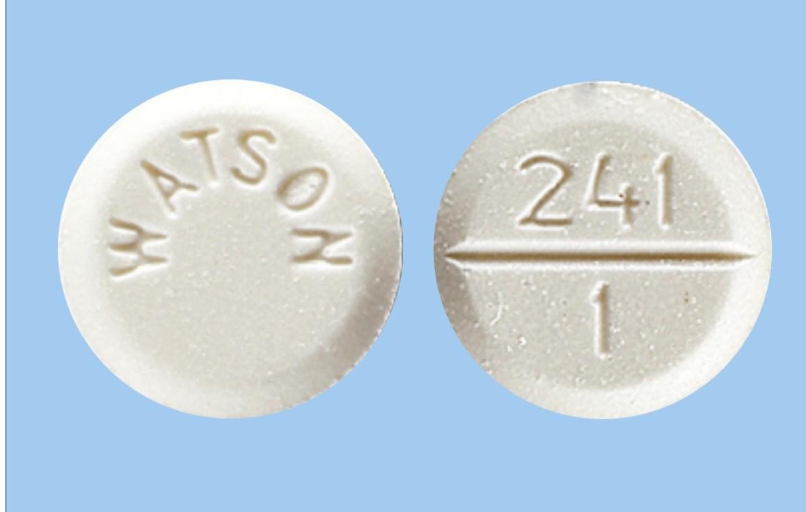 White 241 1 WATSON Pill