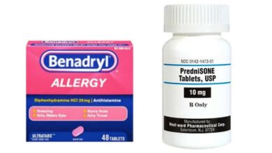 Can You Take Benadryl With Prednisone