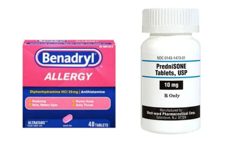 Can You Take Benadryl With Prednisone