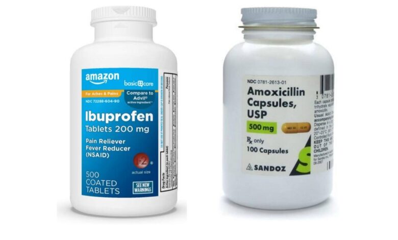 Can You Take Ibuprofen With Amoxicillin
