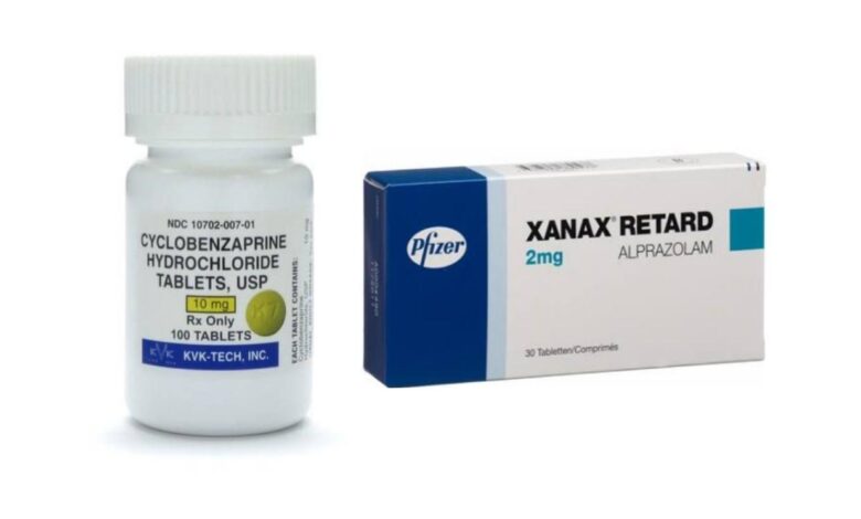 Is Cyclobenzaprine The Same As Xanax