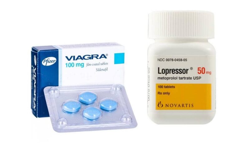 can you take viagra with metoprolol tartrate