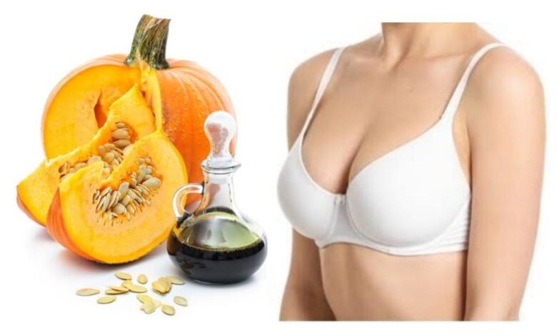 pumpkin seed oil for breasts