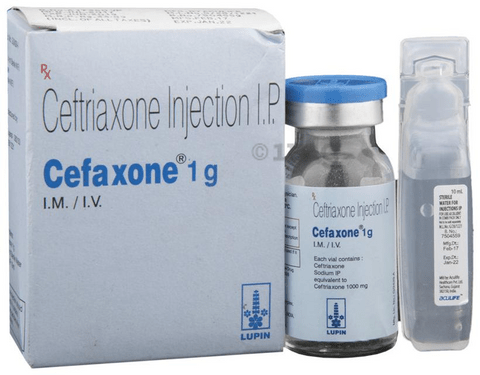 Cefaxone Injection 1g lupin