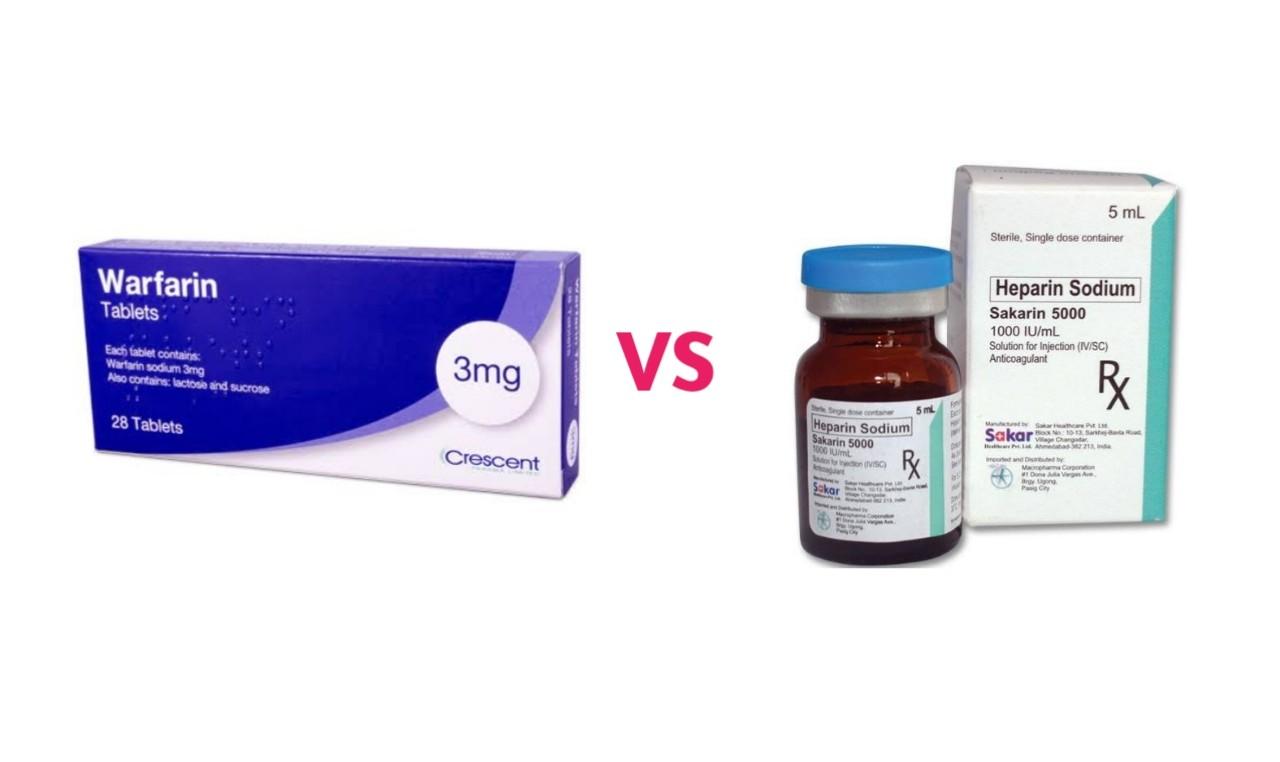 Heparin Vs Warfarin Similarities, Differences, Which works Faster