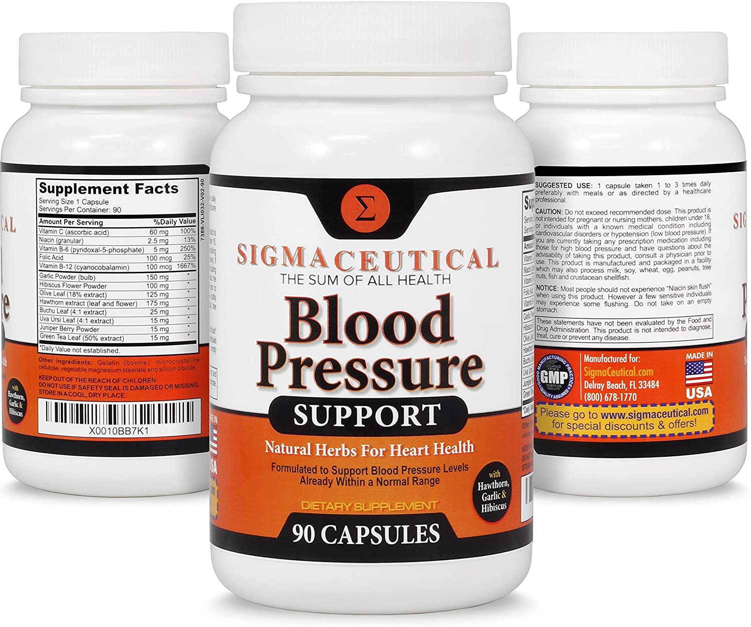 Sigmaceutical Blood Pressure Support