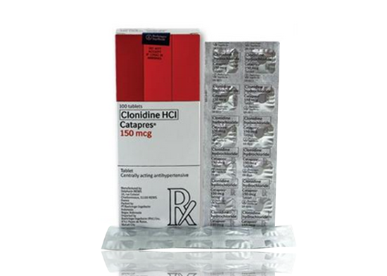 Clonidine tablets (Catapres)