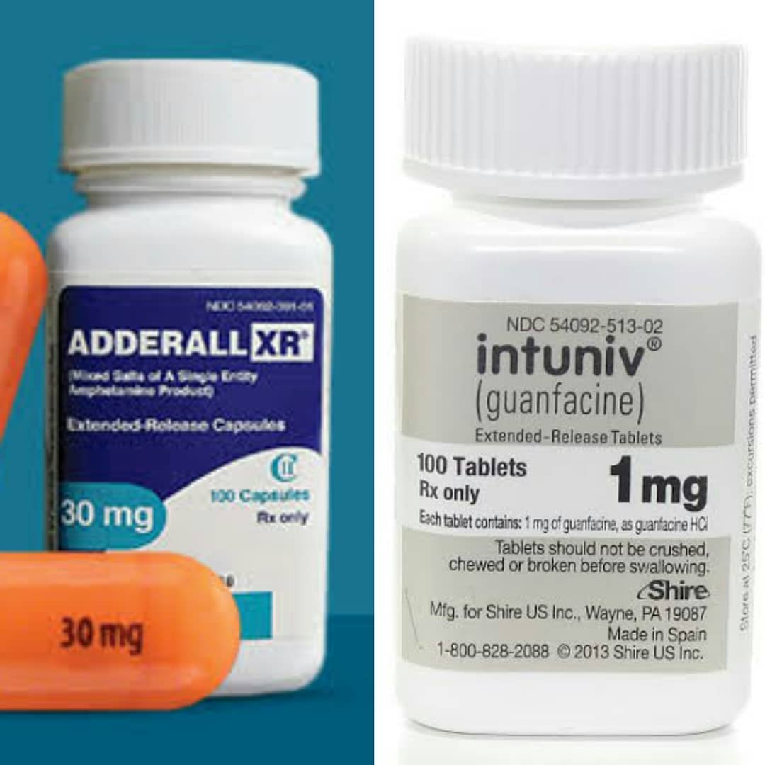 Is Guanfacine the Same Thing as Adderall