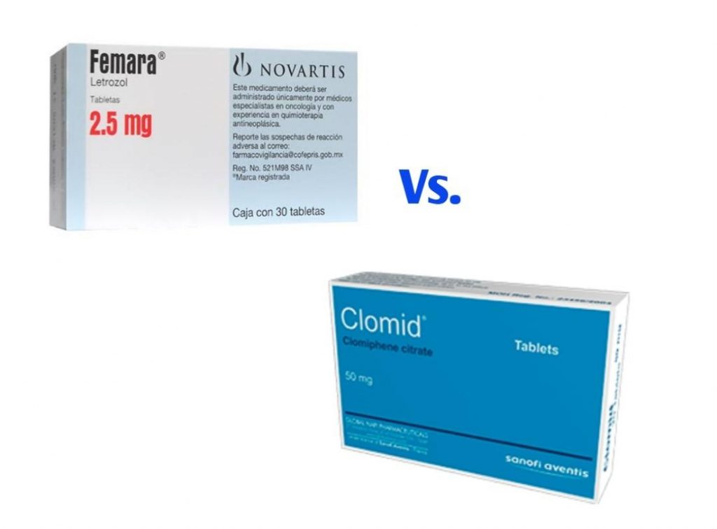 Letrozole (Femara) vs. Clomiphene (Clomid)