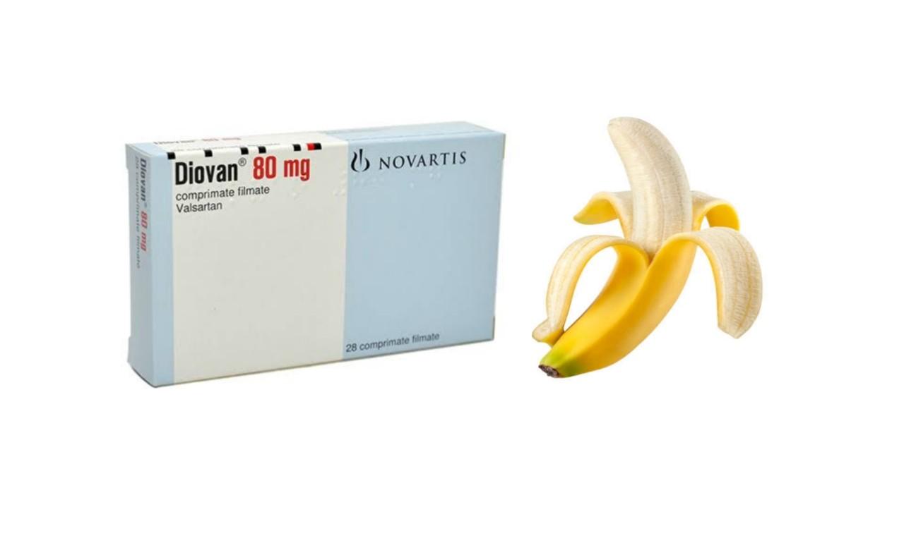 Can I Eat Bananas When Taking Valsartan? Meds Safety