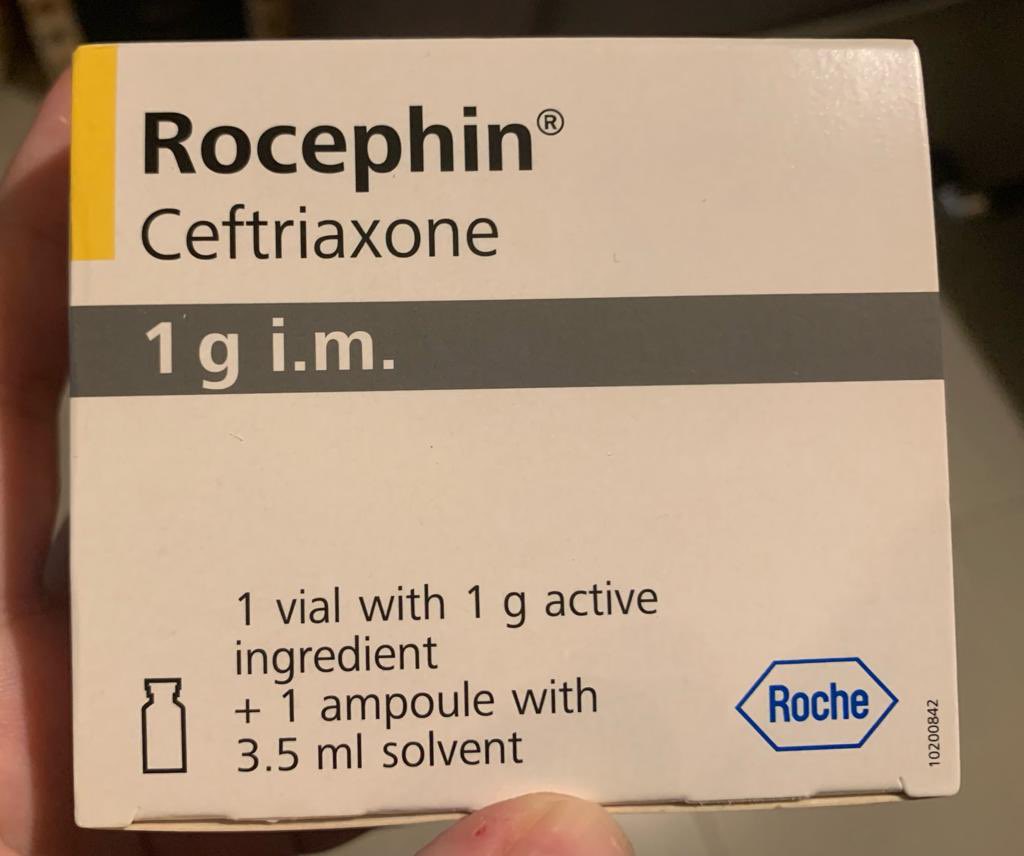 Rocephin injection