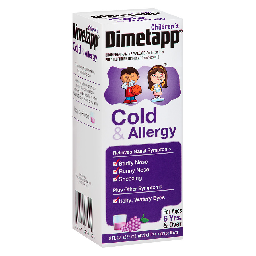 Can A Child Overdose On Dimetapp