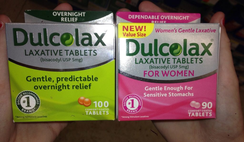 Can I eat after taking Dulcolax