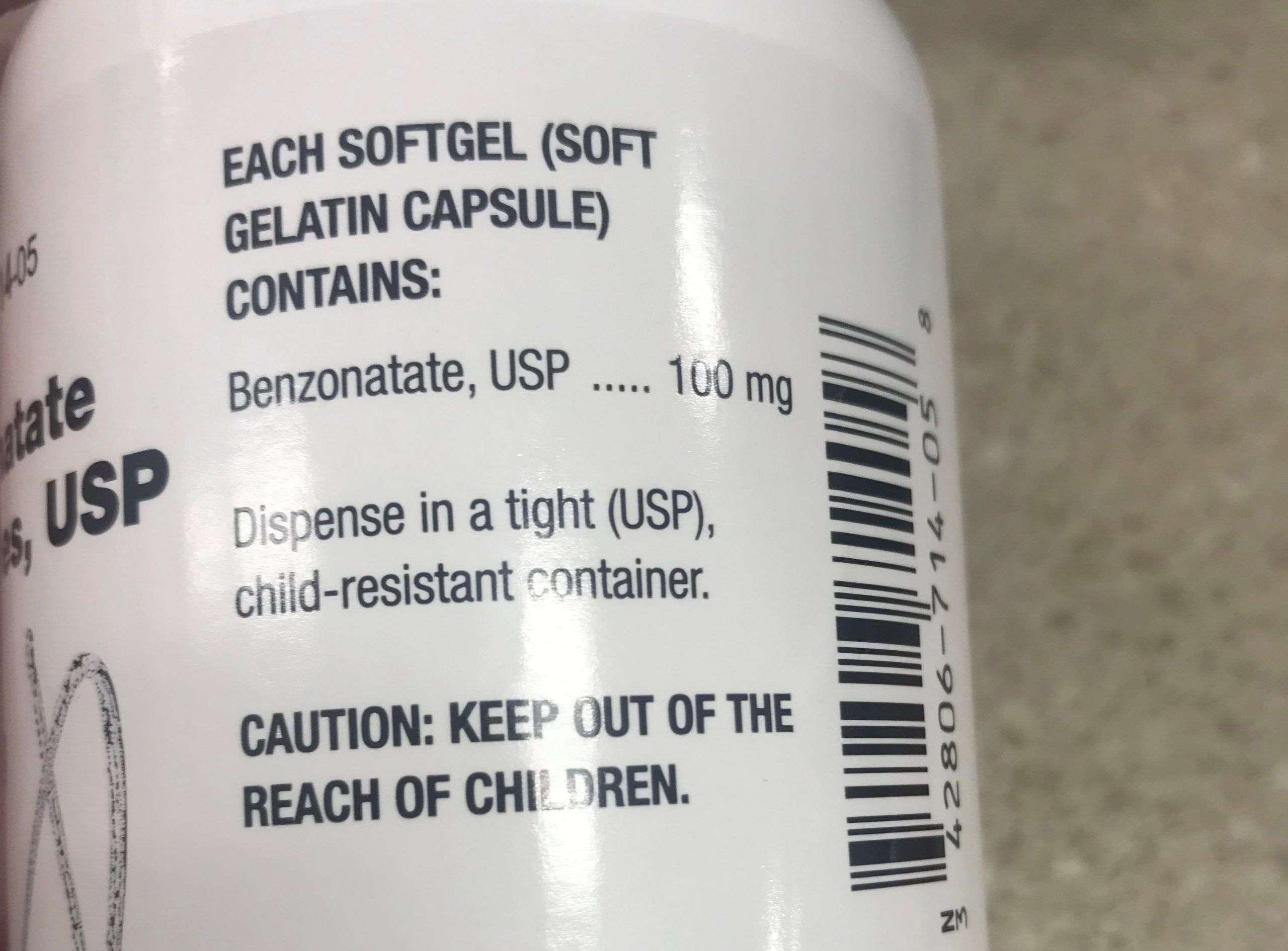 How Many Days Can You Take Benzonatate? Meds Safety