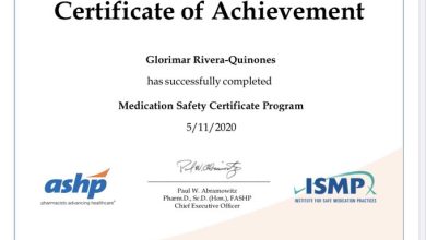 ashp ismp medication safety certificate program