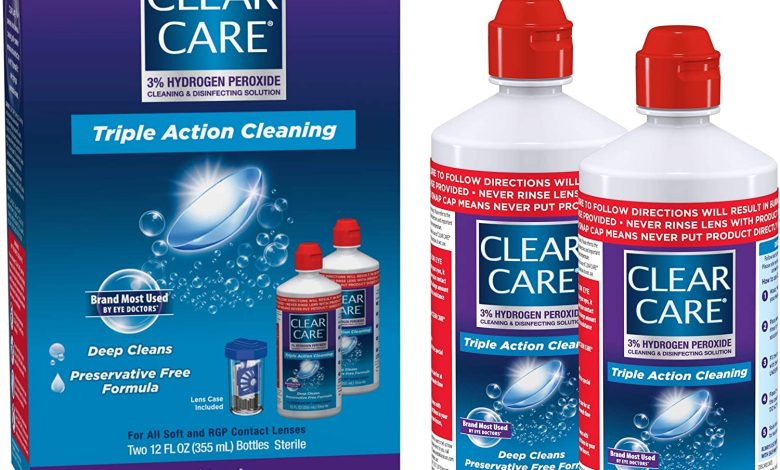 clear care contact solution shortage