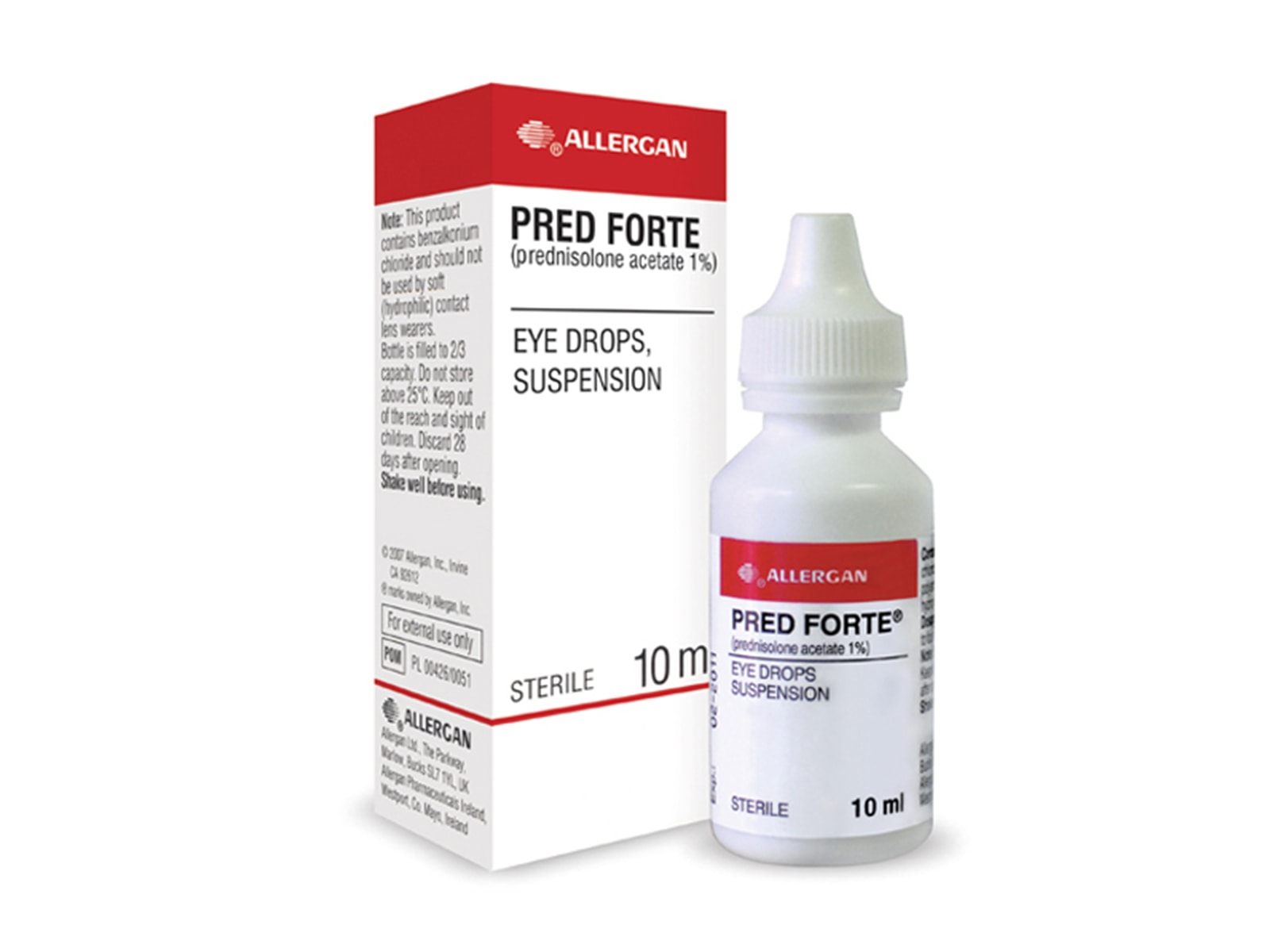 prednisolone eye drops side effects